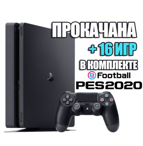 PlayStation 4 SLIM 1 TB + 16 игр #219